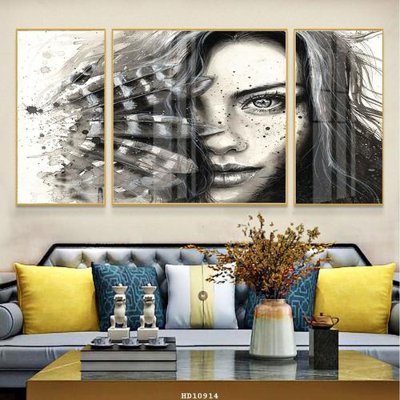 Tệp tin gốc File tranh treo hiện đại HD10914 (dùng cho in ấn) chuyên nghiệp