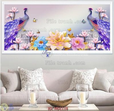 File tranh File tranh hiện đại HD1118 (bản gốc) treo tường