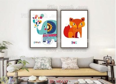 Download file File tranh hiện đại HD117 (chất lượng in ấn)