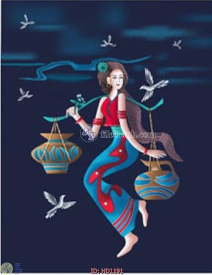 Tải file File tranh hiện đại HD1191 (gốc) làm file thiết kế