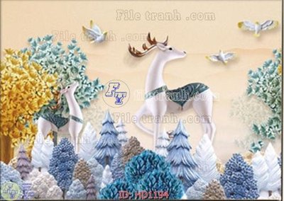 File PSD File tranh hiện đại HD1194 (bản gốc) chất lượng nhất