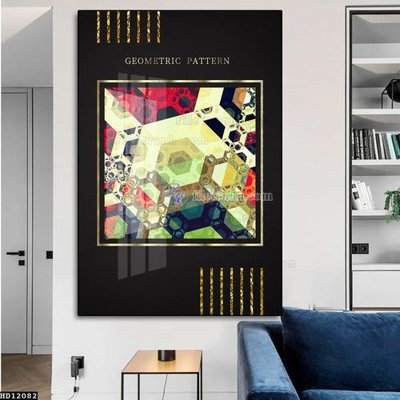 File ảnh gốc File tranh hiện đại pha lê gương HD12082 không vỡ nét