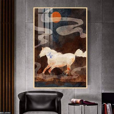 Tải file File tranh hiện đại pha lê gương HD12086 (gốc) làm tranh treo tường