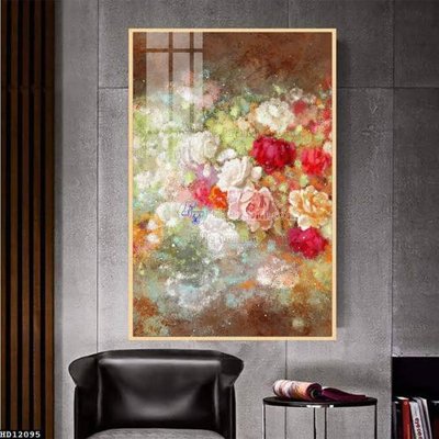 File tranh File tranh hiện đại pha lê gương HD12095 (file gốc) chuẩn màu in