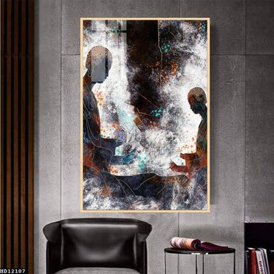 File gốc File tranh hiện đại pha lê gương HD12107 (in mica) làm quà tặng