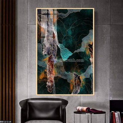 File gốc File tranh hiện đại pha lê gương HD12116 (cho in UV) siêu nét