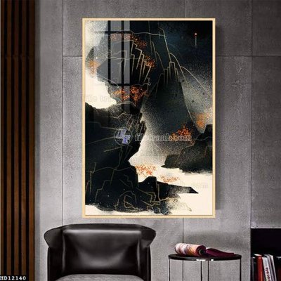 File ảnh File tranh hiện đại pha lê gương HD12140 (gốc) dùng in Pano