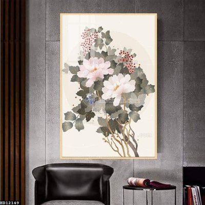 File gốc File tranh hiện đại pha lê gương HD12149 (in tráng gương) hiện đại