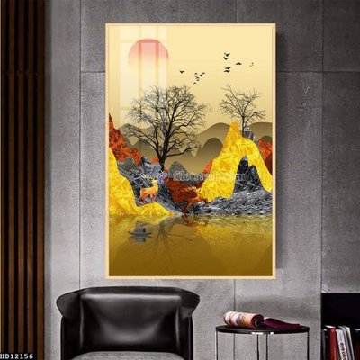 File tranh File tranh hiện đại pha lê gương HD12156 (gốc) chủ đề tĩnh vật