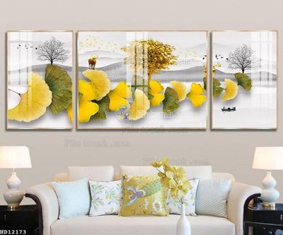 Tải file File tranh hiện đại pha lê gương HD12173 (gốc) làm file quảng cáo