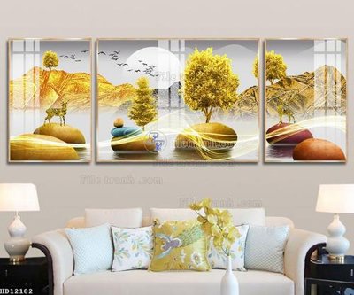 Tải file File tranh hiện đại pha lê gương HD12182 (gốc) làm file in ấn