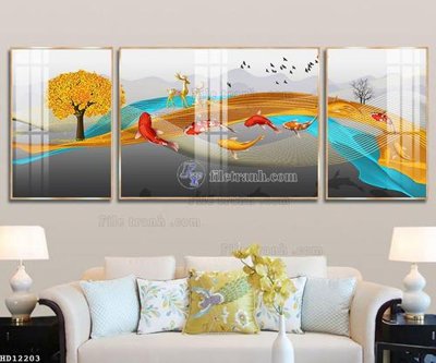 Download file gốc File tranh hiện đại pha lê gương HD12203 (dùng cho in ấn)