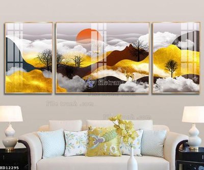 Tải file gốc File tranh hiện đại pha lê gương HD12295 (in bạt) quảng cáo