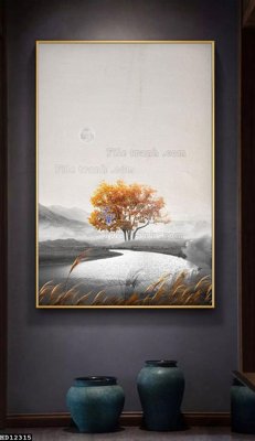 File tranh quảng cáo File tranh hiện đại pha lê gương HD12315 (file gốc) chuyên nghiệp