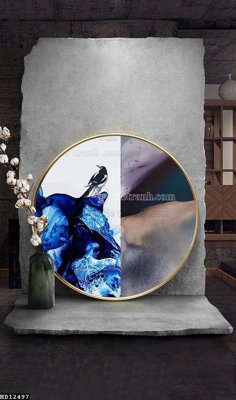 Tải về hình ảnh gốc File tranh hiện đại pha lê gương HD12497 sắc nét