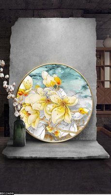 Hình ảnh gốc File tranh hiện đại pha lê gương HD12498 (để in khổ lớn)