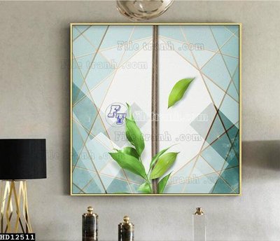 File in mica File tranh hiện đại pha lê gương HD12511 (bản gốc) sắc sảo