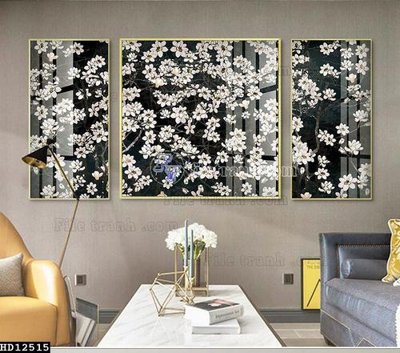 File PSD File tranh hiện đại pha lê gương HD12515 (gốc) tách lớp chi tiết