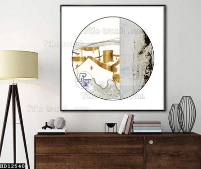 File gốc File tranh hiện đại pha lê gương HD12540 (trang trí) phòng làm việc