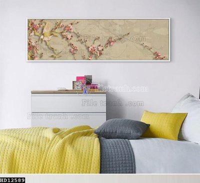 File gốc File tranh hiện đại pha lê gương HD12589 (dành cho trang trí nội thất)