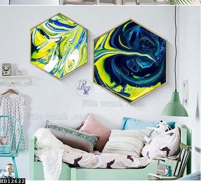 File tranh File tranh hiện đại pha lê gương HD12622 (ảnh gốc) chi tiết rõ ràng