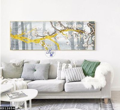 File tranh File tranh hiện đại pha lê gương HD12654 (gốc) in vải canvas