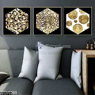 File gốc File tranh hiện đại pha lê gương HD12714 (phiên bản chuẩn) để in ấn