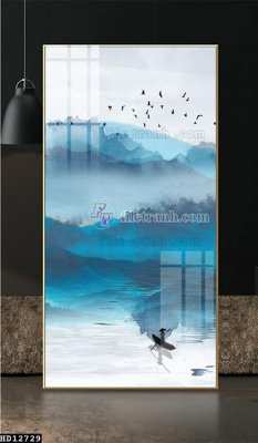 Download file gốc File tranh hiện đại pha lê gương HD12729 (in mica) trang trí