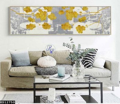 File in ấn File tranh hiện đại pha lê gương HD12750 (bản gốc) chất lượng cao