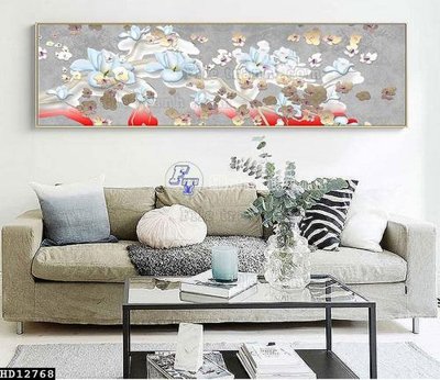 File in ấn File tranh hiện đại pha lê gương HD12768 (bản gốc) chất lượng cao