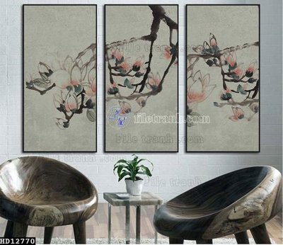 File ảnh gốc File tranh hiện đại pha lê gương HD12770 (chuyên in mica)