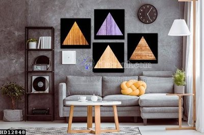 File gốc File tranh hiện đại pha lê gương HD12848 (in tráng gương) hiện đại