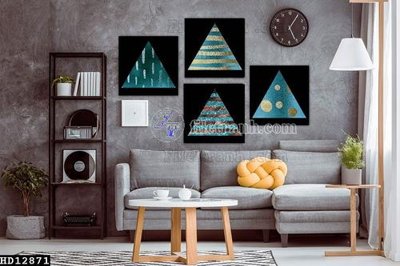 Tải file File tranh hiện đại pha lê gương HD12871 (gốc) làm tranh trang trí