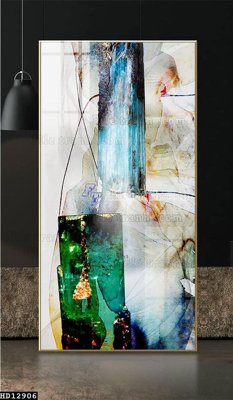 File PSD File tranh hiện đại pha lê gương HD12906 (chất lượng in ấn)