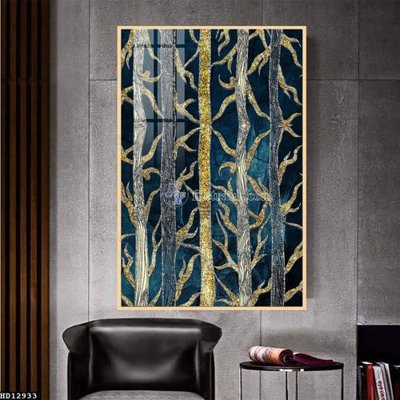Download file File tranh hiện đại pha lê gương HD12933 (gốc) in mica đèn LED