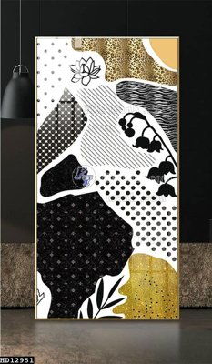 File tranh File tranh hiện đại pha lê gương HD12951 (gốc) chủ đề tĩnh vật