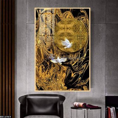 File in mica File tranh hiện đại pha lê gương HD12969 (bản gốc) siêu trong