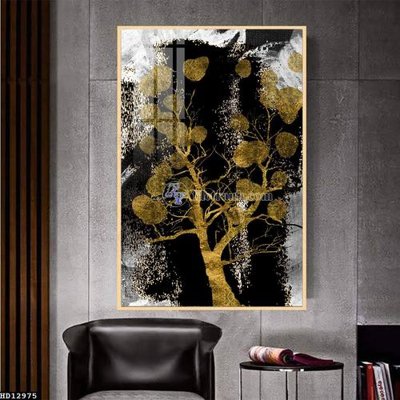 File gốc File tranh hiện đại pha lê gương HD12975 (phiên bản chuẩn) để in ấn