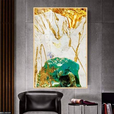 File PSD File tranh hiện đại pha lê gương HD13039 (gốc) tách lớp chi tiết