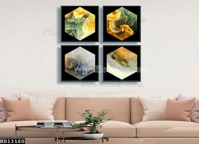 File in trần File tranh hiện đại pha lê gương HD13160 (bản gốc) 5D