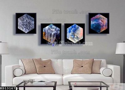 Download file File tranh hiện đại pha lê gương HD13167 (chuẩn in) File tranh hiện đại pha lê gương HD13167