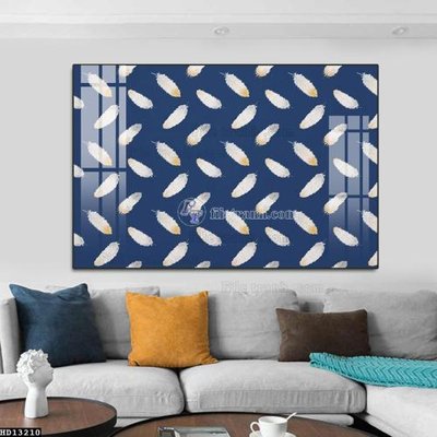 File in trần File tranh hiện đại pha lê gương HD13210 (bản gốc 3D) sống động