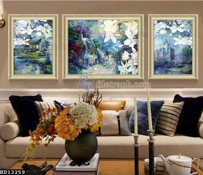 File gốc File tranh hiện đại pha lê gương HD13259 (phong cách) châu Âu