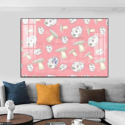 File tranh File tranh hiện đại pha lê gương HD13262 (gốc) chủ đề động vật