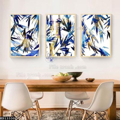 Download file gốc File tranh hiện đại pha lê gương HD13330 (in mica) trang trí