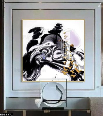 File tranh File tranh hiện đại pha lê gương HD13371 (gốc) chủ đề động vật