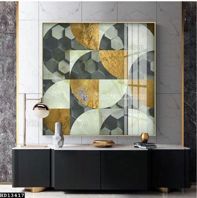 Tải file File tranh hiện đại pha lê gương HD13417 (gốc) làm file quảng cáo