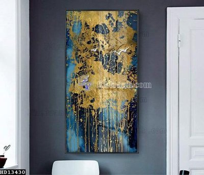 Tải file File tranh hiện đại pha lê gương HD13430 (gốc) làm file in ấn