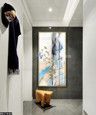 Tải file File tranh hiện đại pha lê gương HD13446 (ảnh gốc) in tranh kính