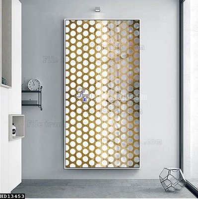 Tải file File tranh hiện đại pha lê gương HD13453 (gốc) chủ đề tâm linh